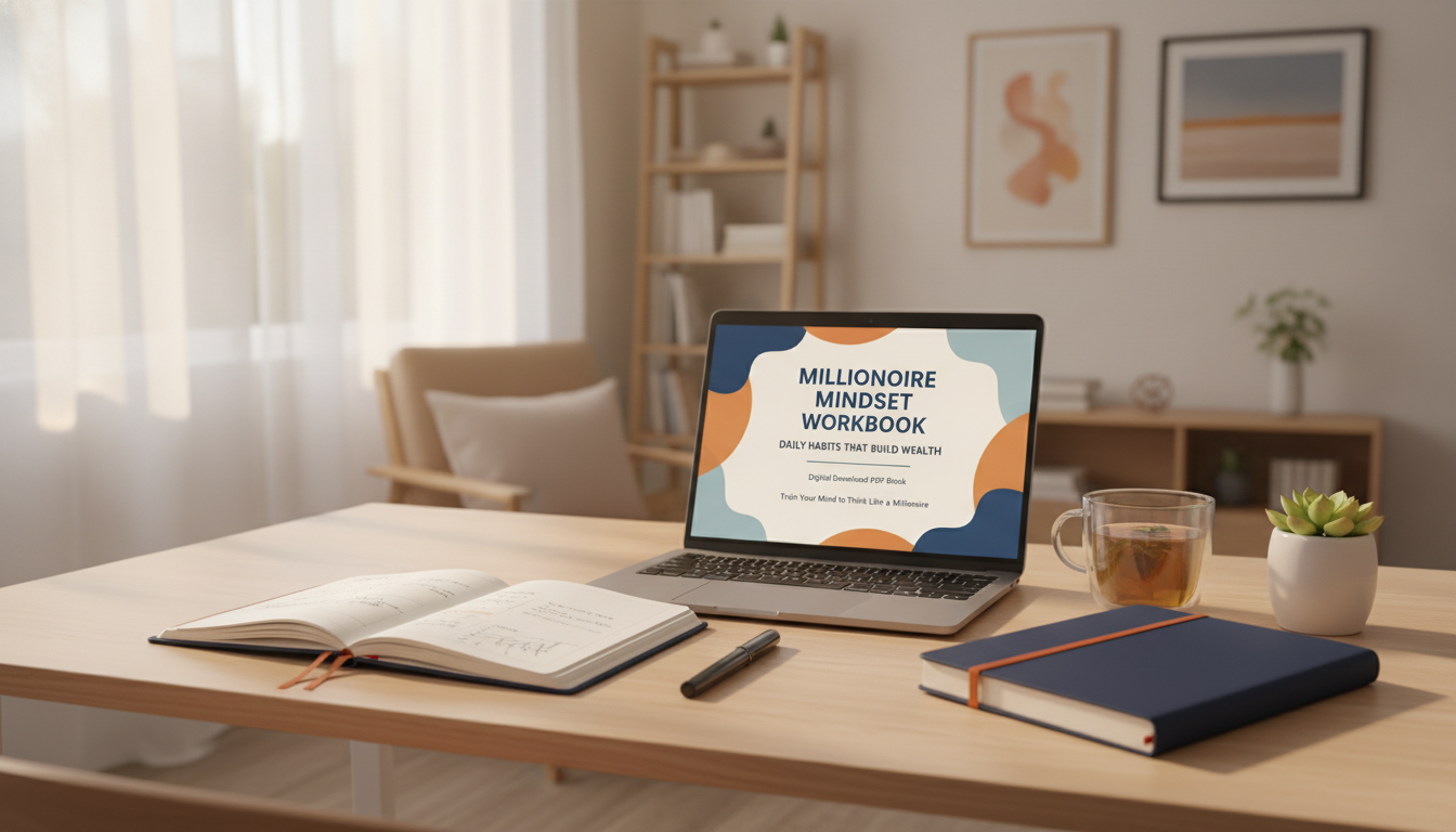Millionaire Mindset Workbook: Daily Habits That Build Wealth