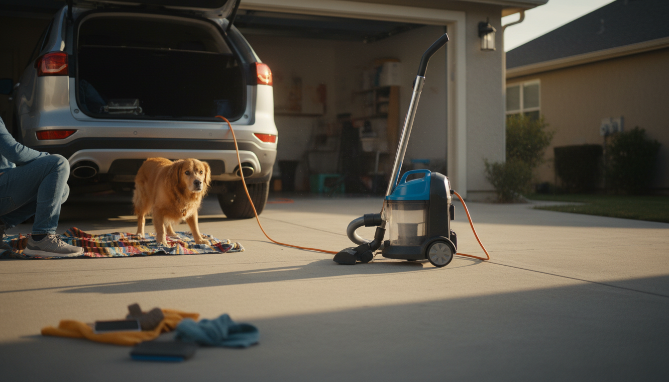 Why Pets Fear the Vacuum: Noise, Motion, and Stress
